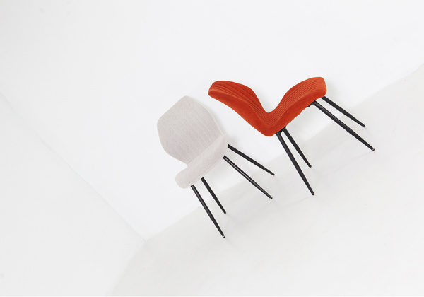 Silla de comedor tapizada MIMI