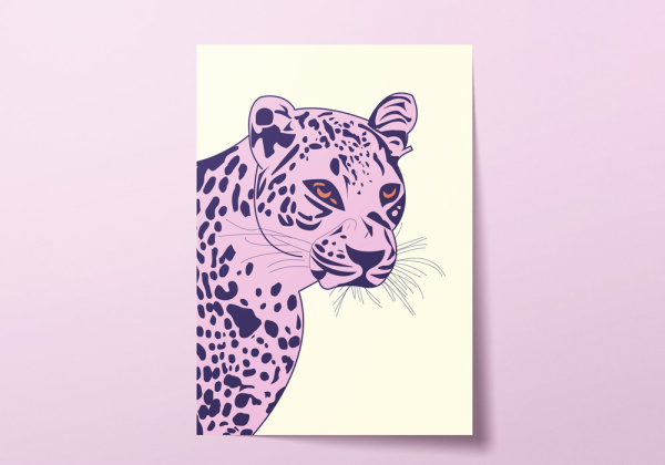 Lámina decorativa PINK PANTHER