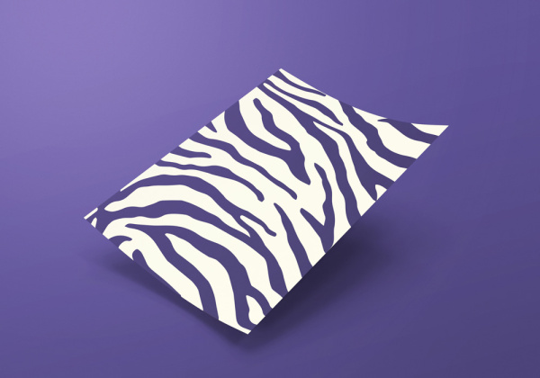 Lámina decorativa ZEBRA