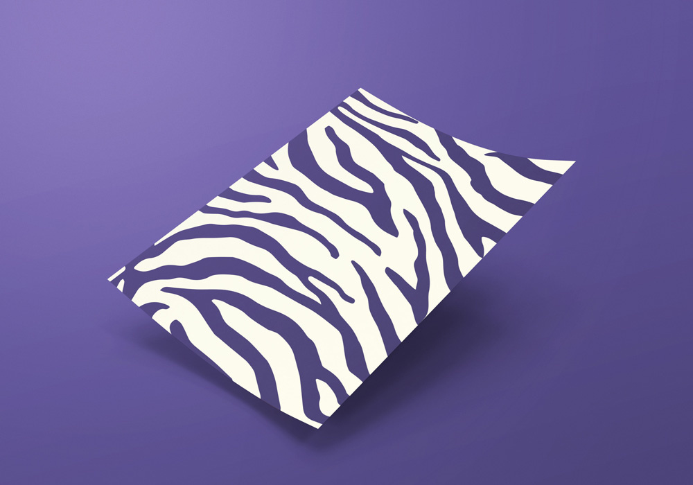 Lámina decorativa ZEBRA