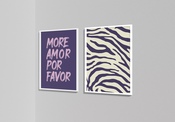 Lámina decorativa ZEBRA