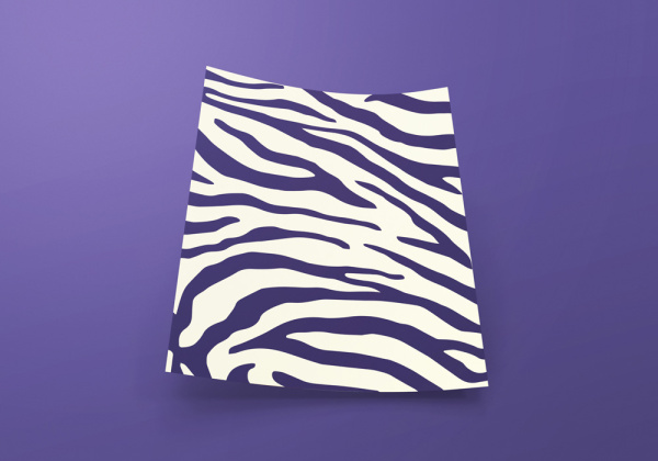 Lámina decorativa ZEBRA