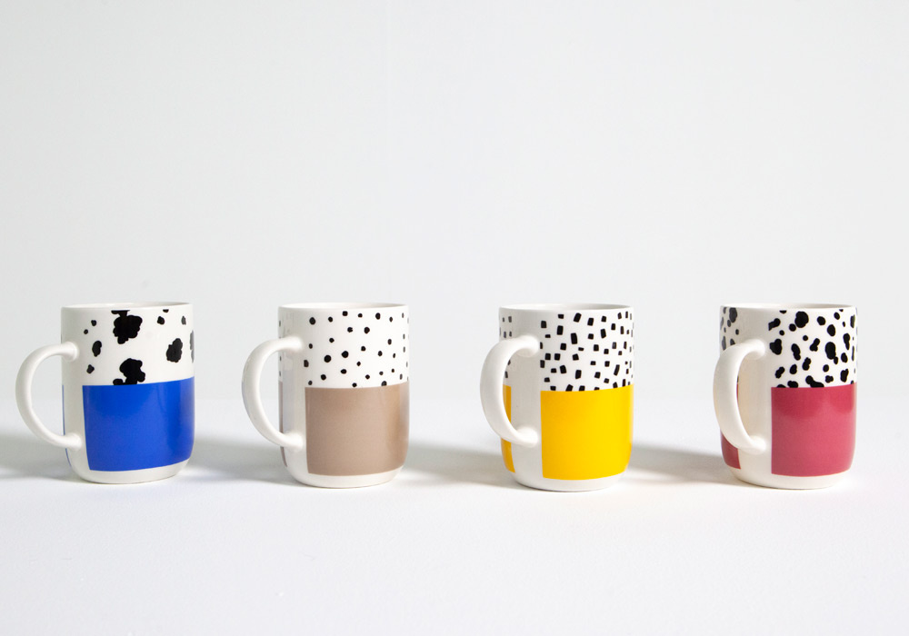 Mug de porcelana PRINT