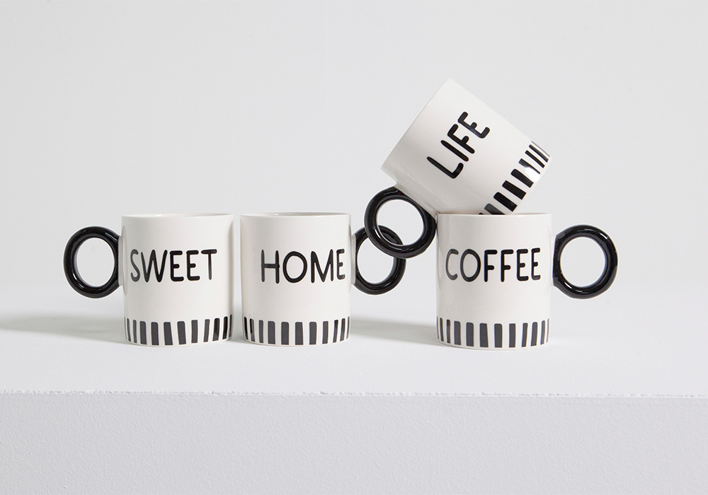 Mug de porcelana LIFE