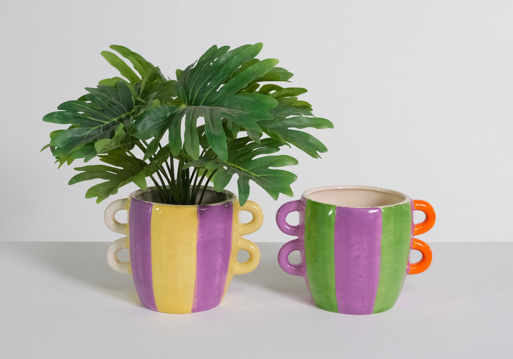 Macetero en forma de taza FANTASY