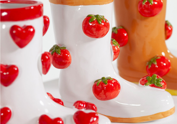 Macetero na forma de inicialização TOMATO