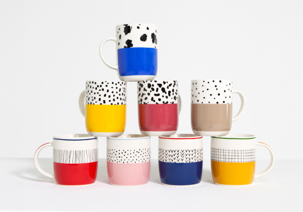 Mug de porcelana PRINT