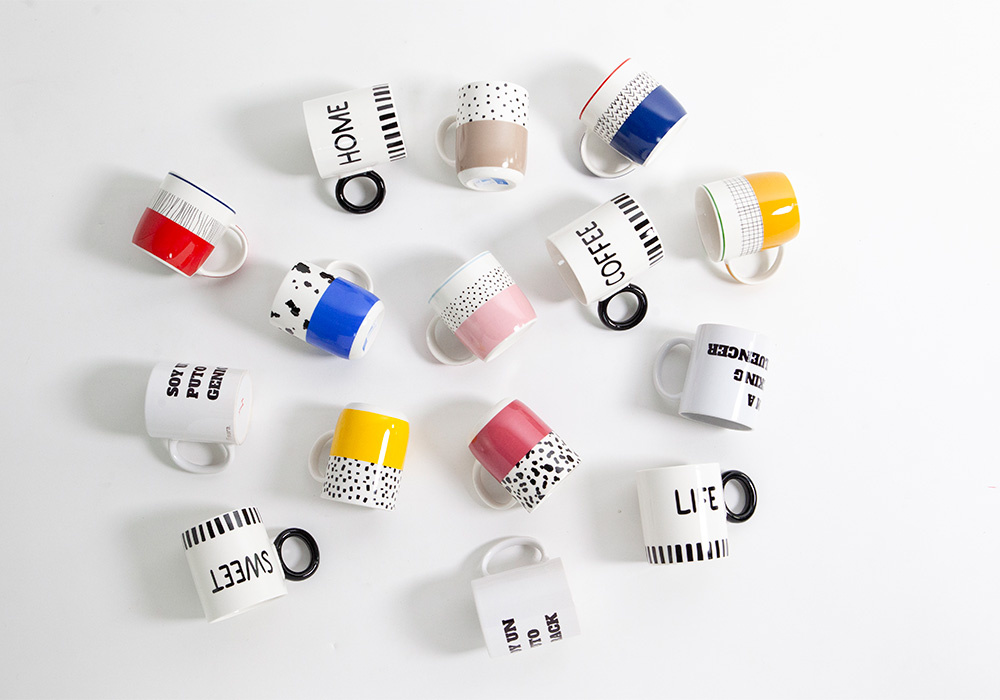 Mug de porcelana LIFE