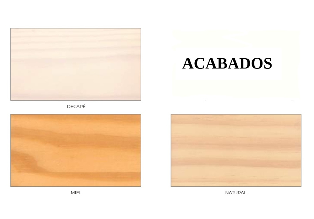 Litera de madera KIMBA