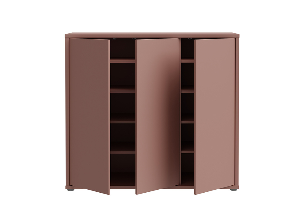 Zapatero 3 puertas y 8 baldas BLOOM