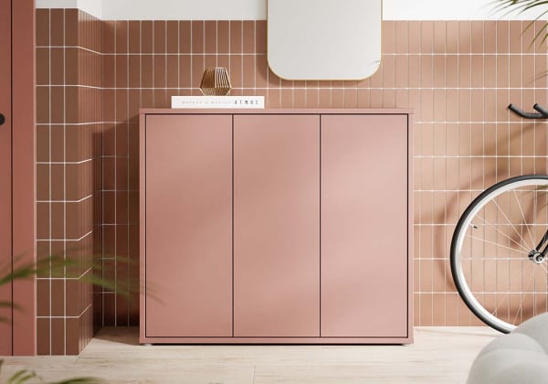 Zapatero 3 puertas y 8 baldas BLOOM