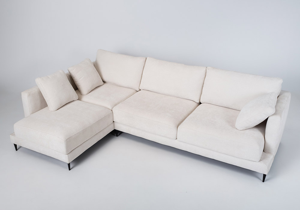 Chaise longue patas metálicas CLOUDY