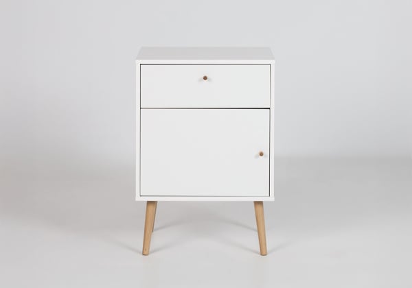 Mesita 1 puerta y 1cajón TEMPUS