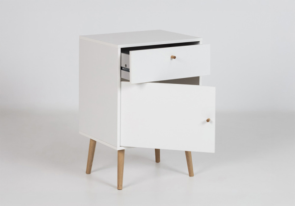 Mesita 1 puerta y 1cajón TEMPUS