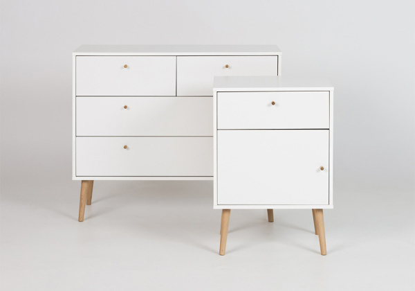 Mesita 1 puerta y 1cajón TEMPUS