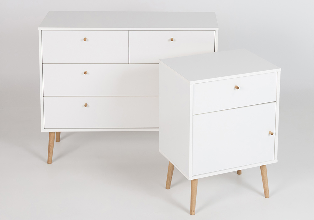 Mesita 1 puerta y 1cajón TEMPUS