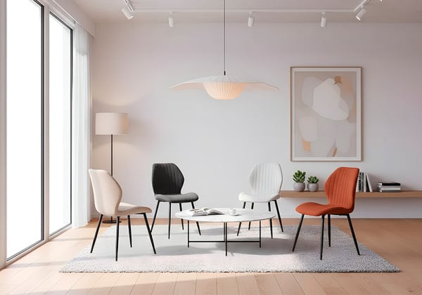 Silla de comedor tapizada MIMI Silla de comedor tapizada MIMI