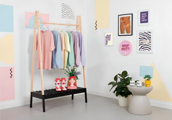 Perchero de madera LUA Perchero de madera LUA