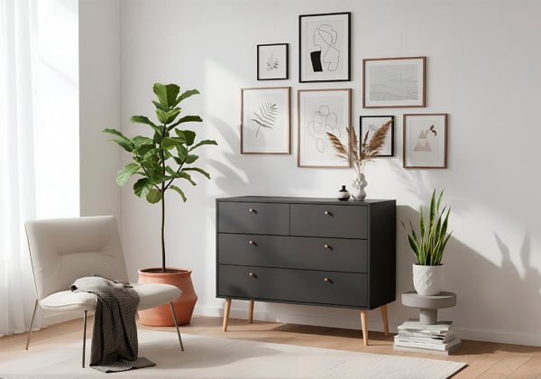 Cómoda 4 cajones TEMPUS Cómoda 4 cajones TEMPUS