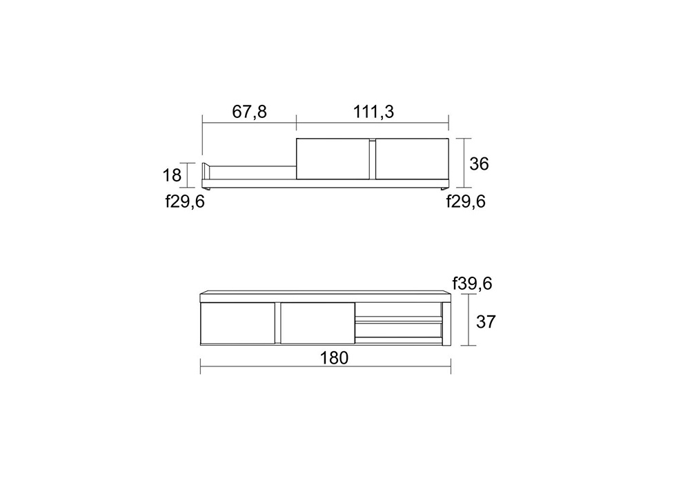 Mueble de salon STAND