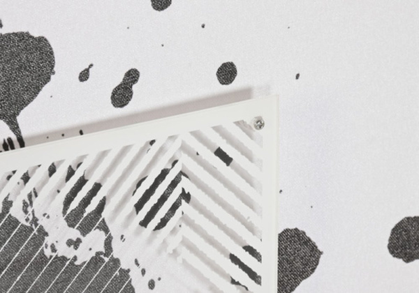 Cuadro marco negro MONA