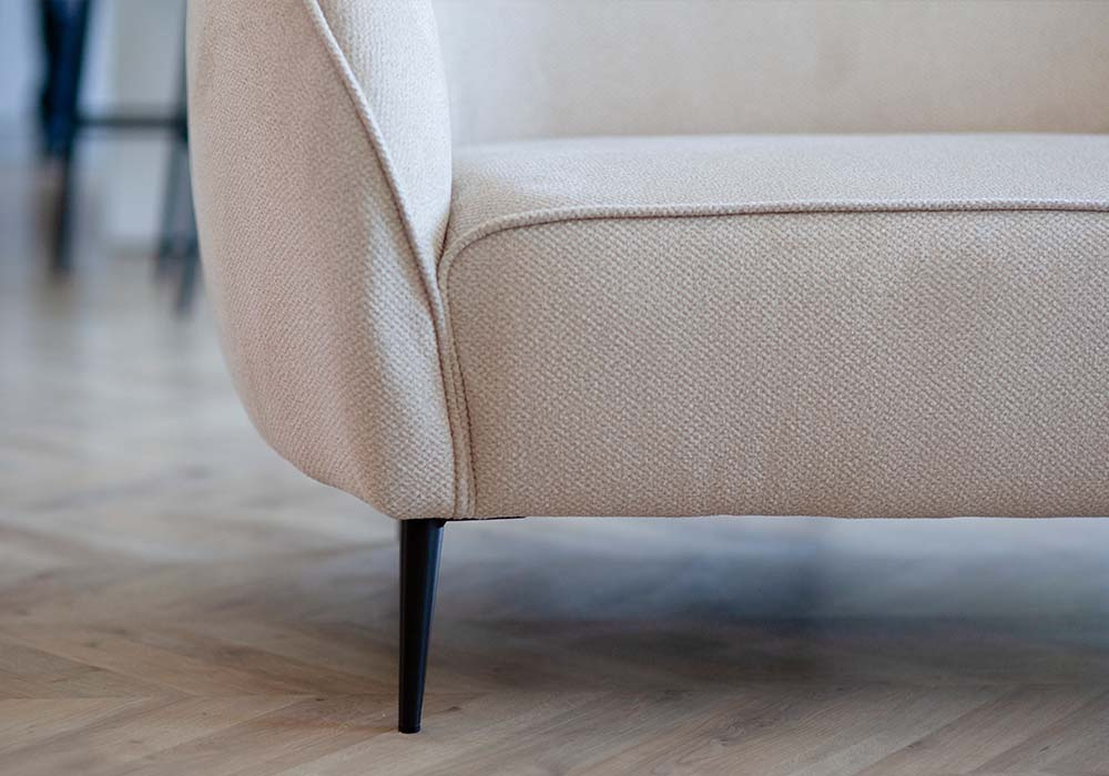 Sofá 3 plazas curvo LIVING