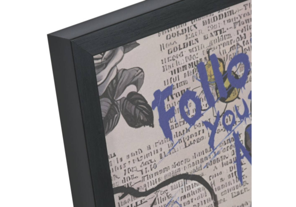 Cuadro pintado a mano con leds ASTRONAUTA