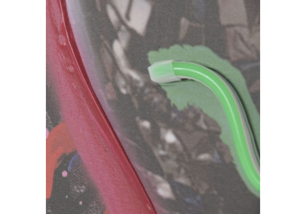 Cuadro pintado a mano con leds ASTRONAUTA