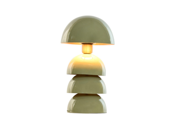 Lámpara metal verde ETHAN