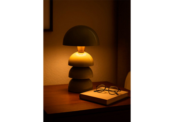 Lámpara metal verde ETHAN