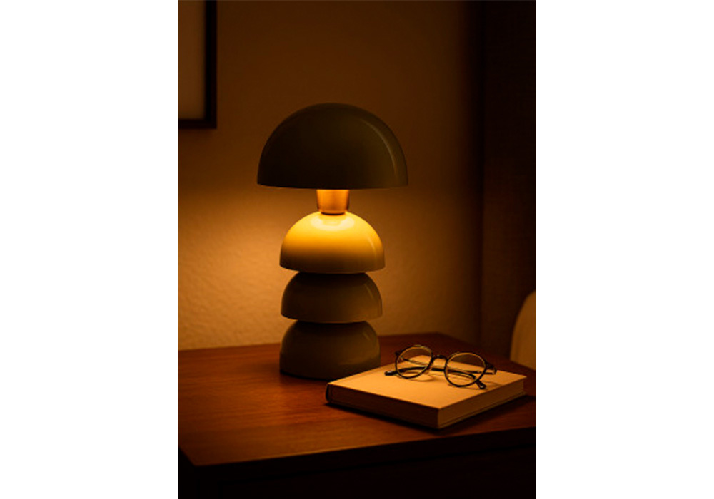 Lámpara metal verde ETHAN