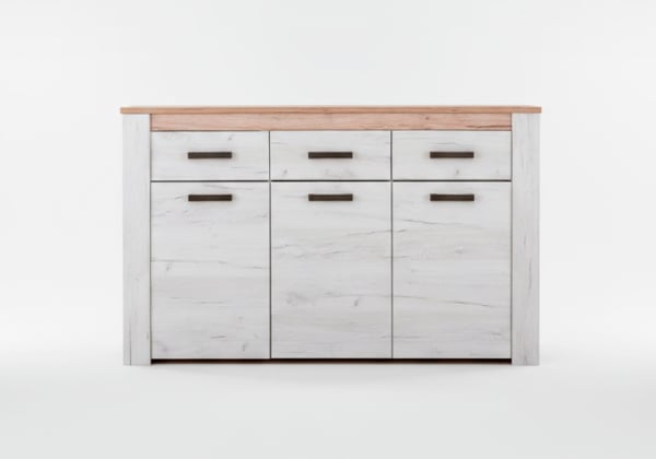 Aparador tres puertas y tres cajones KENT