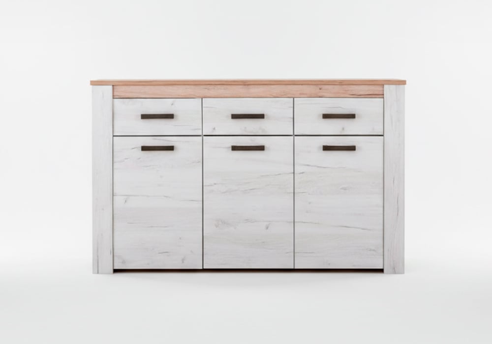 Aparador tres puertas y tres cajones KENT Aparador tres puertas y tres cajones KENT