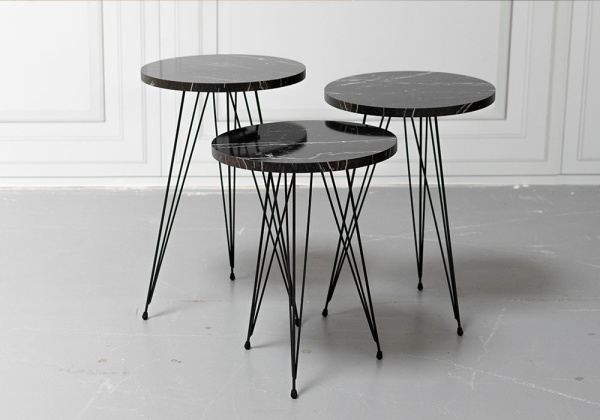 SET DE TRES MESAS NIDO ELLIOT SET DE TRES MESAS NIDO ELLIOT