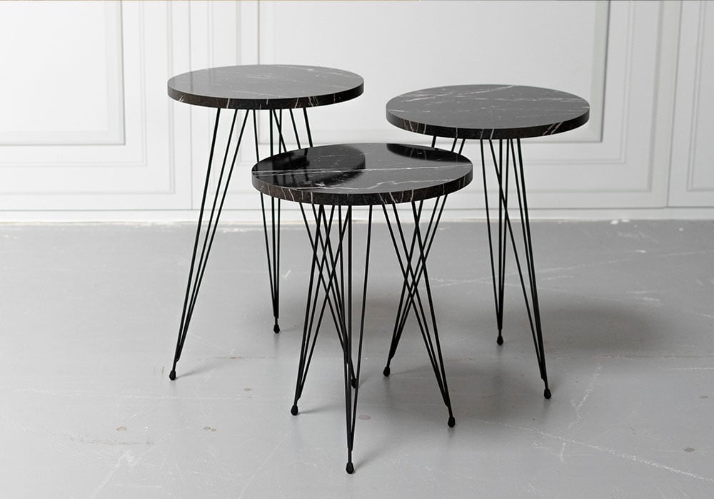 SET DE TRES MESAS NIDO ELLIOT