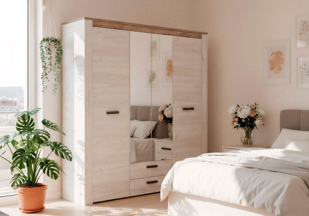 Armario 4 puertas KENT