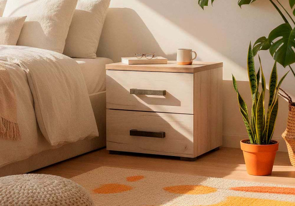 Mesita 2 cajones KENT Mesita 2 cajones KENT