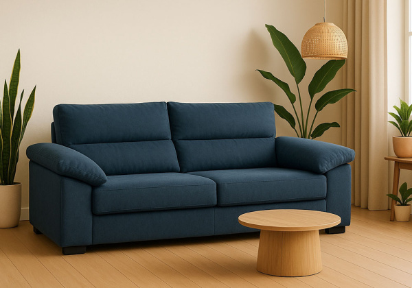 Sofá de 2 plazas deslizante y reclinable EVER