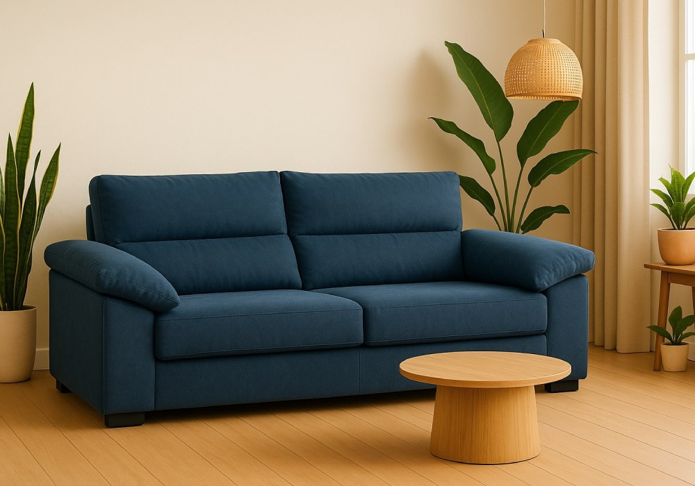 Sofá de 3 plazas deslizante y reclinable EVER