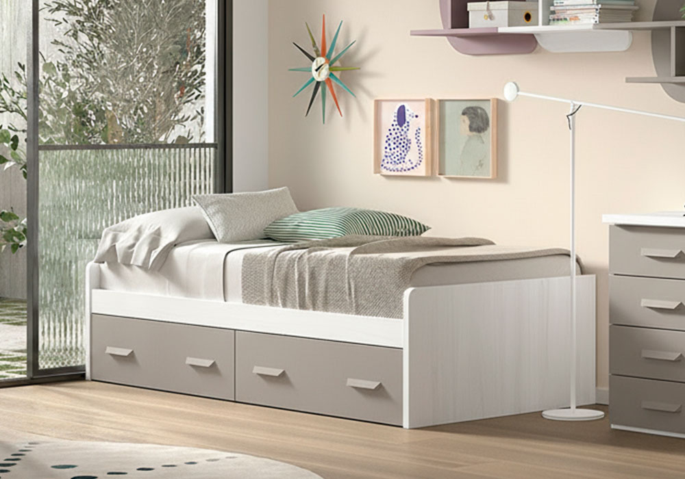 Cama nido de 90 ó 105 con 2 cajones CORBAN PLUS