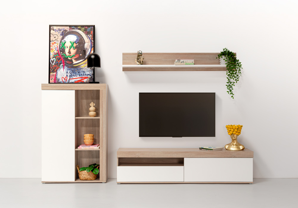 Composición de salón nórdico KALM