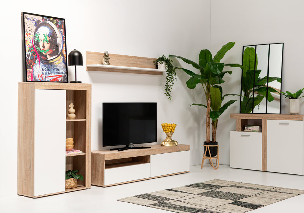 Composición de salón nórdico KALM