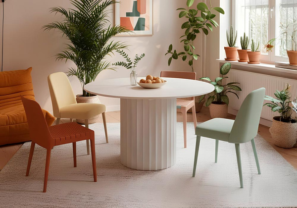 Mesa comedor redonda RODAS Mesa comedor redonda RODAS