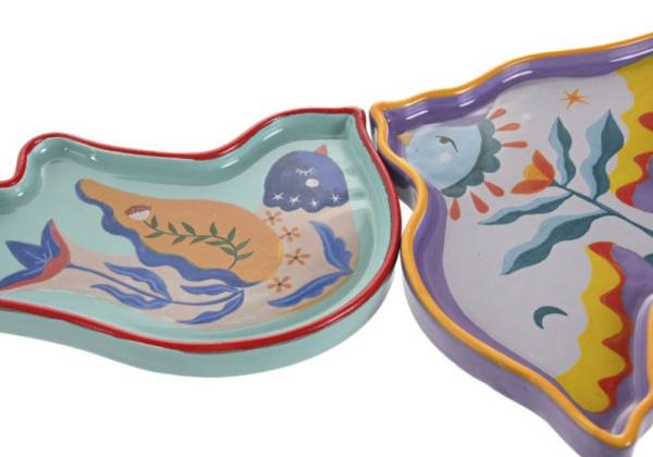 cópia da bandeja de vácio cerâmica de Fizzi