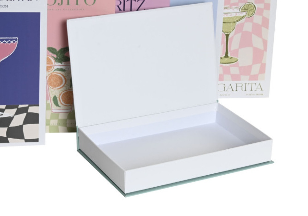 Caja libro de cartón COCKTAIL
