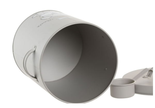 Bote metal para comida perro RUMI