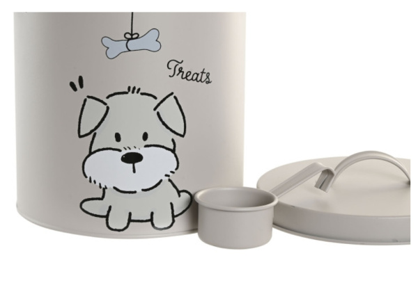 Bote metal para comida perro RUMI