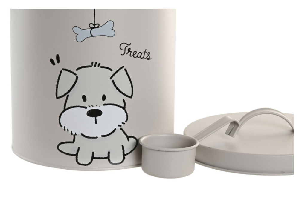 Bote metal para comida perro RUMI