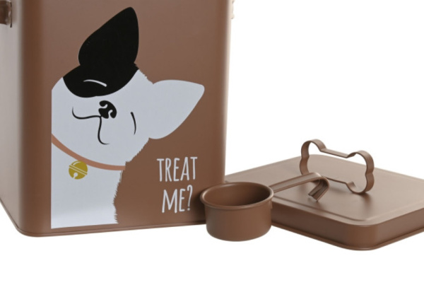 Bote metálico para comida de cão LUPPA Bote metálico para comida de cão LUPPA