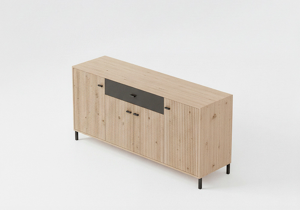 Aparador 4 puertas y 1 cajón AVIGNON